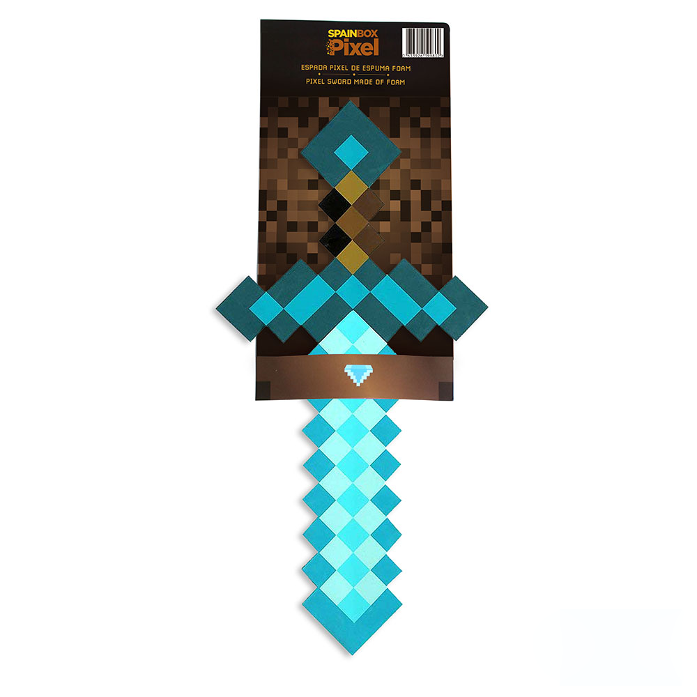 Espada De Diamante Minecraft De Espime